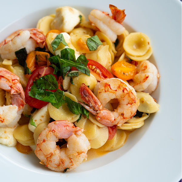 Shrimp-Caprese-Pasta Shrimp Caprese Pasta